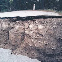 Plaz je uničil daljnovod in ogrozil vodooskrbo