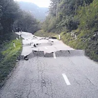 Plaz je uničil daljnovod in ogrozil vodooskrbo