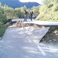 Plaz je uničil daljnovod in ogrozil vodooskrbo