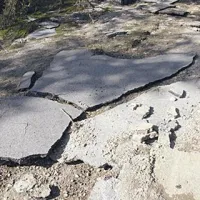 Zapora  kriva za poplavljeno dolino