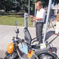 Za voznike električnih vozil je v mestu poskrbljeno  