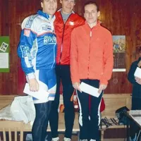 Trije najhitrejši: kolesar Robert Blaznik ter tekača Simon Alič in Edita Gashi
