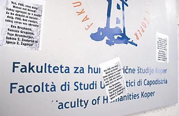 Fakulteta za humanistične bo v prihajajočem študijskem letu tudi okrnila število obveznih in izbirnih predmetov