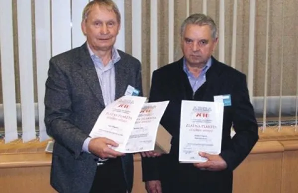 Ivan Gregorič in Rafael Cingerle z uglednima priznanjima