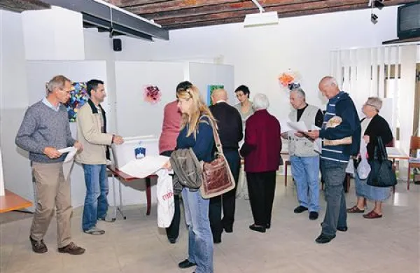 Istrska volišča so bila slabše obiskana kot volišča drugod po Primorskem.