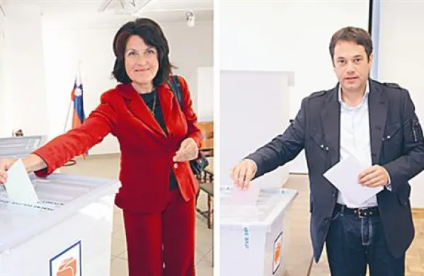 Darinka Kozinc in Matej Arčon se bosta ponovno “srečala” v drugem krogu.