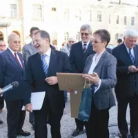 Odgovorna urednica Primorskih novic Silva Križman s fotografijo, ki je nasmejala Prodija