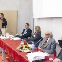 Svoj pogled na Borisa Pahorja je predstavila tudi prof. dr. Marta Verginella