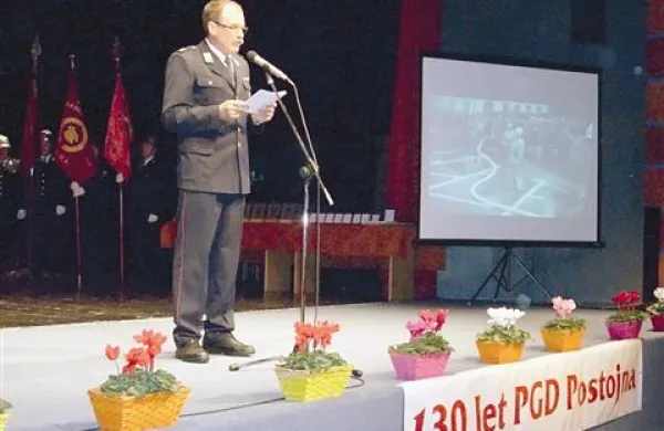 Predsednik PGD Postojna Božidar Pirc 