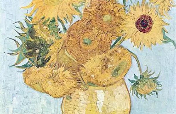 Vincent Van Gogh: Sončnice (1888, olje, platno)