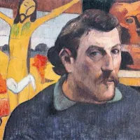 Paul Gauguin: Avtoportret z rumenim Kristusom (1889, olje, platno)
