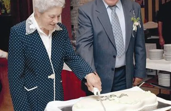 Diamantna poroka zakoncev Jurcola
