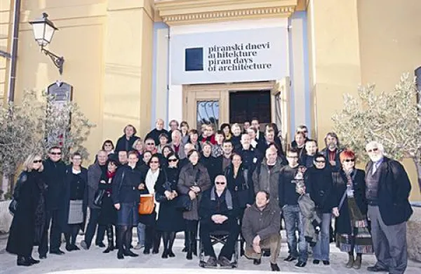 Udeleženci Piranskih dnevov arhitekture leta 2008