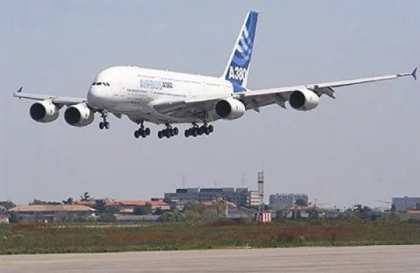 Zagorel motor največjega airbusa