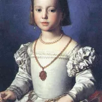 Portret Bie, izvenzakonske hčere   Cosima de Medici  (1542)