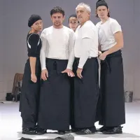 Zlati zmaj - 18 vlog za pet igralcev (z leve): Maja Blagovič, Primož Forte, Lara Komar, Vladimir Jurc in Romeo Grebenšek