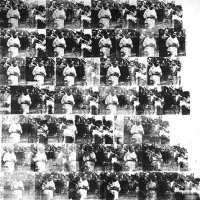 Warholova več kot dva metra velika slika iz leta 1962 Men in Her Life je bila pred dražbo ocenjena na okoli 45 milijonov dolarjev (32,7 milijona evrov), pri Phillips de Pury & Company pa se je že v ponedeljek našel kupec, ki je bil pripravljen zanjo odšteti več kot 63 milijonov dolarjev (45,8 milijona evrov). 