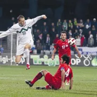 Slovenski nogometa&scaron;i podarili zmago Gruzijcem