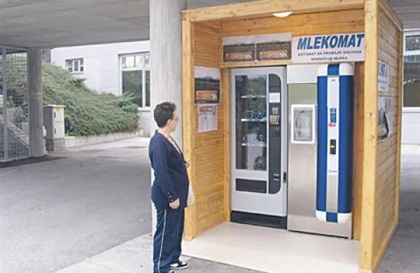Včeraj so bili na udaru mlekomati.