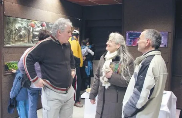 Akvarij M in Valter Majnik (levo) v najhujši stiski nista ostala sama. 