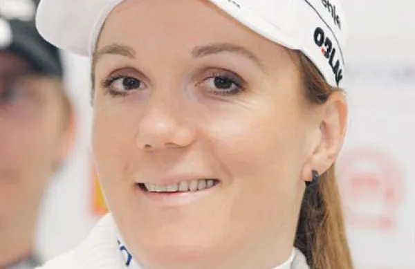 Petra Majdič si je pritekla stopničke