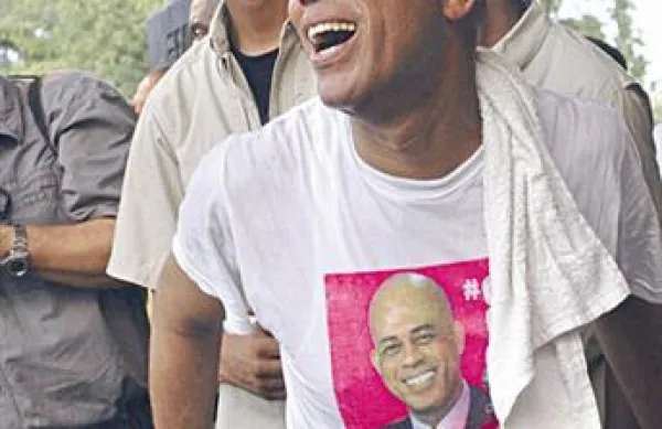 Predsedniški kandidat  Michel Martelly 
