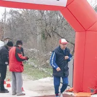 Na pot gre najstarejši, 80-letni Giuseppe Bustin