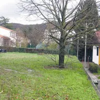 Mačkam so na travniku ob stavbi vrtca, ob jasličnem traktu, iz črnega najlona uredili zavetje