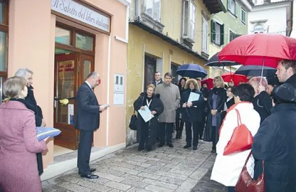 Odprtje Kotička italijanske knjige v Kopru
