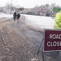 Mraz &scaron;e naprej kosi po srednji Evropi, na Otoku nov sneg