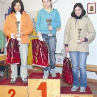 Najhitrejše ženske, z leve Marta Šorli, Ana Čufer, Cecilija Vitežnik