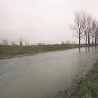Za porečje Vipave velja druga najvišja stopnja opozorila (na fotografiji potok Lijak).