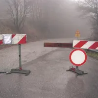 Zaprta cesta Col-Ajdovščina