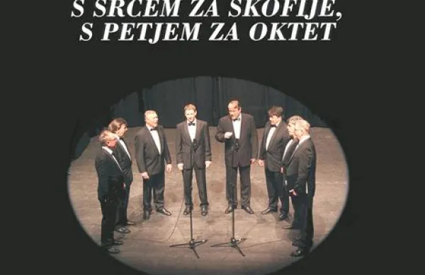  Naslovnica zbornika S srcem za  Škofije, s petjem za oktet