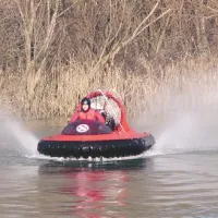 V Renčah so prvič  predstavili plovilo na zračni blazini