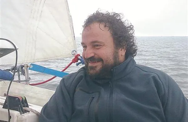 Vanja Pegan je tudi navdušen jadralec