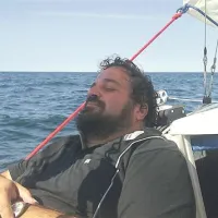 Vanja Pegan je med drugim  navdušen jadralec