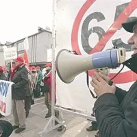 Prvi protesti proti pokojninski reformi