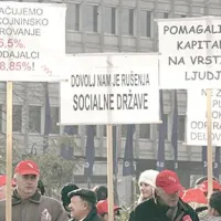 Prvi protesti proti pokojninski reformi