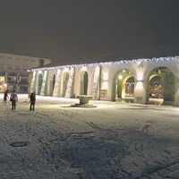 Koprska snežna idila razveselila domačine