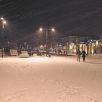 Koprska snežna idila razveselila domačine