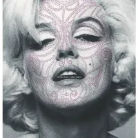 O človekovih pravicah žensk je Sara Jassim spregovorila s podobo Marilyn Monroe.