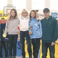 2001: Aurora Lešnik, Lara Strgaršek, namesto Dee Manfreda je pokal sprejela njena klubska kolegica Karin