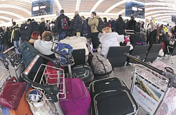 Najbolj obremenjeno evropsko letališče Heathrow.