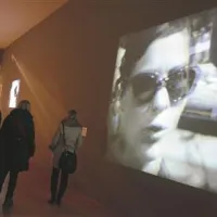 Na razstavi je predstavljena video dediščina skupine OHO 