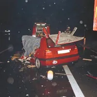 Huda nesreča na gorenjski avtocesti