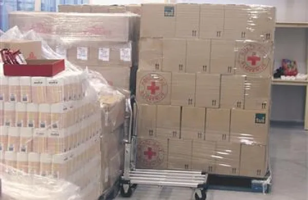 V območnem združenju RK so letos razdelili 16 ton hrane.