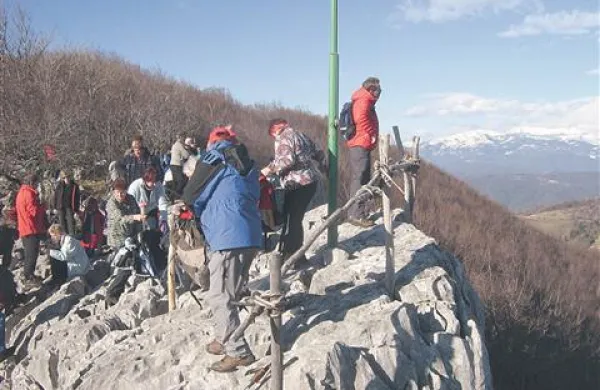 Pisana dru&scaron;čina planincev na Jelenku