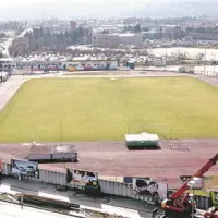 Tako podobo je od 80-let    prejšnjega stoletja do oktobra letos kazal nogometni del koprskega športno-rekreacijskega centra Bonifika