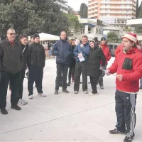 Mojmir Kovač ima zaključno besedo ob podelitvi priznanj. Merjenje časa je bilo ročno, a dovolj natančno. Organizatorji so napovedali, da bodo rezultati objavljeni na www.skid.si. 